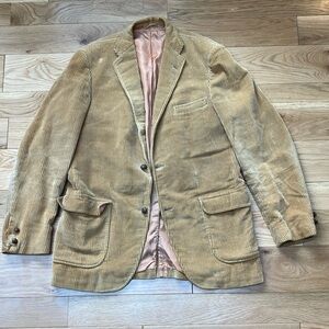 Vintage Palm Beach Tan Corduroy Jacket